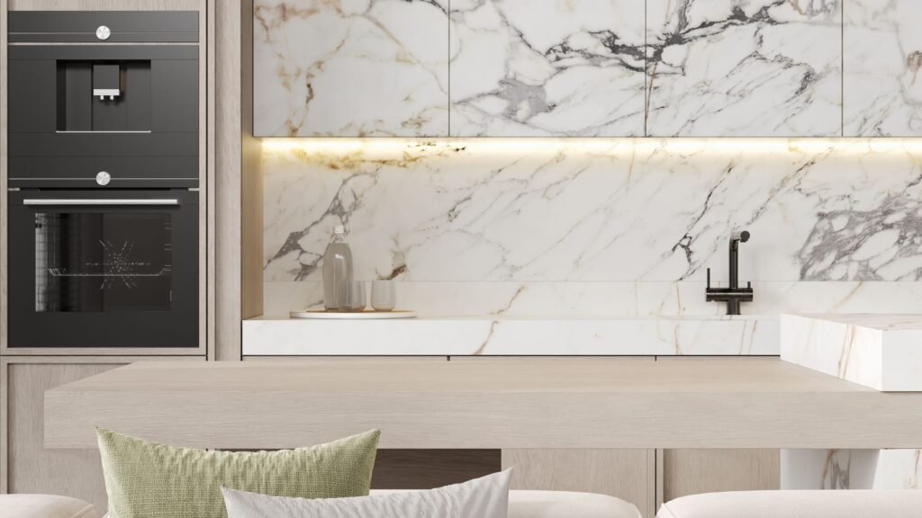 Why Calacatta Marble Looks Luxurious Even in Minimalist Spaces